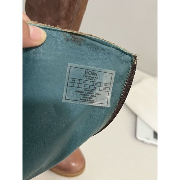 Roan By Bed Stu Knee Hi Boots Leather Women 8 Karolus - Picture 12 of 14